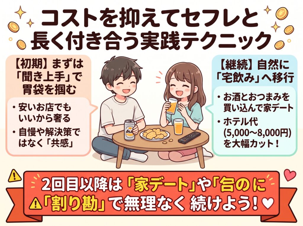 コストを抑えてセフレと長く付き合う実践テクニックの概要