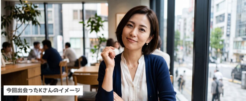今回出会ったKさんのイメージ