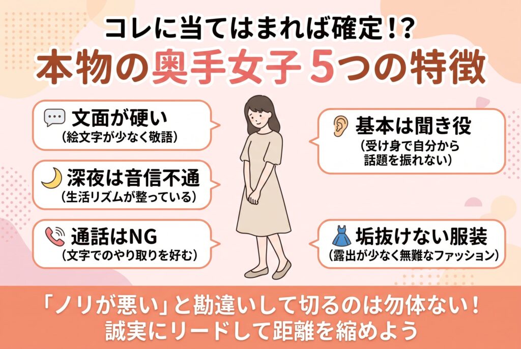 出会い系に潜む「本物の処女（恋愛未経験）」のリアルな特徴5選の概要