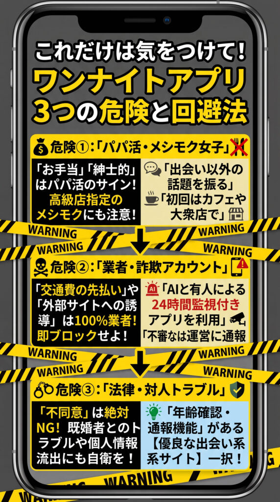 安全に使うための注意点・リスク管理の概要