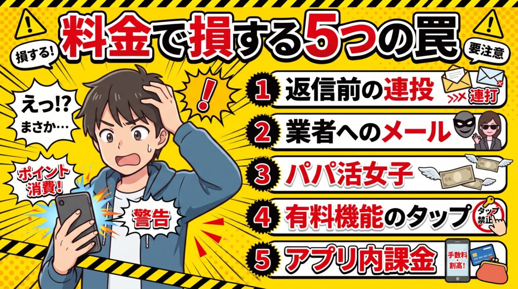 料金で損する5つの罠の概要