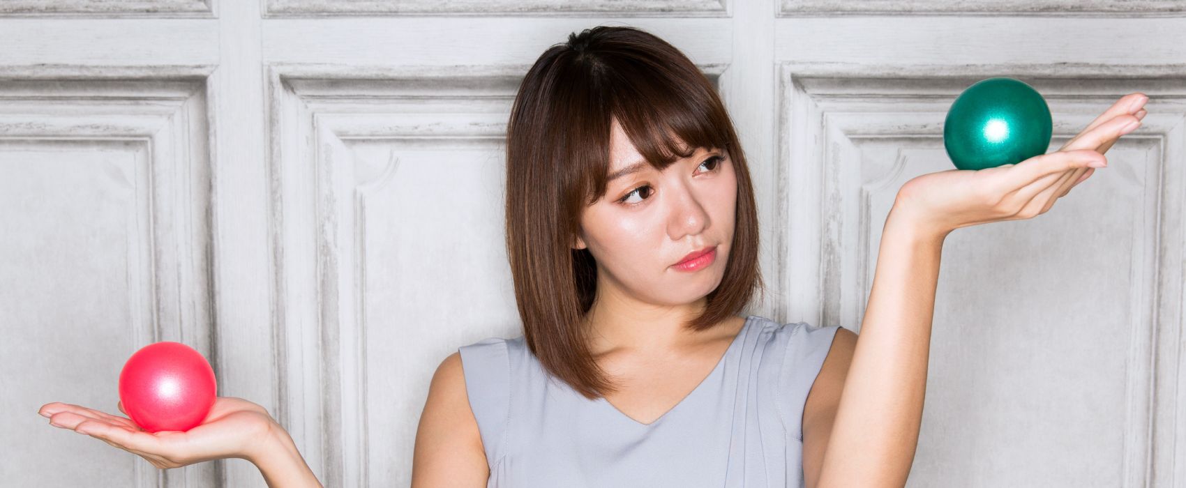 比較するイメージ